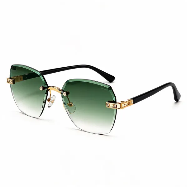 Green_Gradient_Acetate_Geometric_Sunglasses_For_Unisex