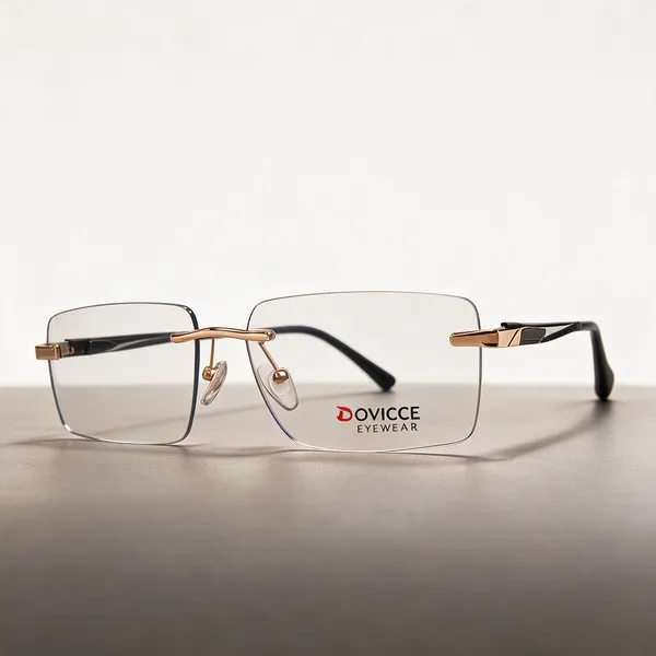 Silver_Polycarbonate_Rimless_Metal_Frame_Eyeglasses_For_Unisex