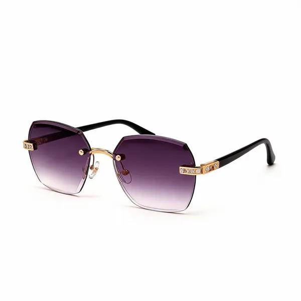 Purple_Gradient_Gun_Metal_Oversized_Sunglasses_For_Women