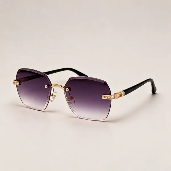 Purple_Gradient_Gun_Metal_Oversized_Sunglasses_For_Women