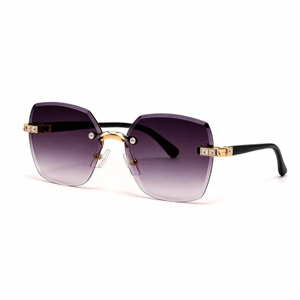 Grey_Purple_Acetate_Oversized_Square_Sunglasses_For_Unisex