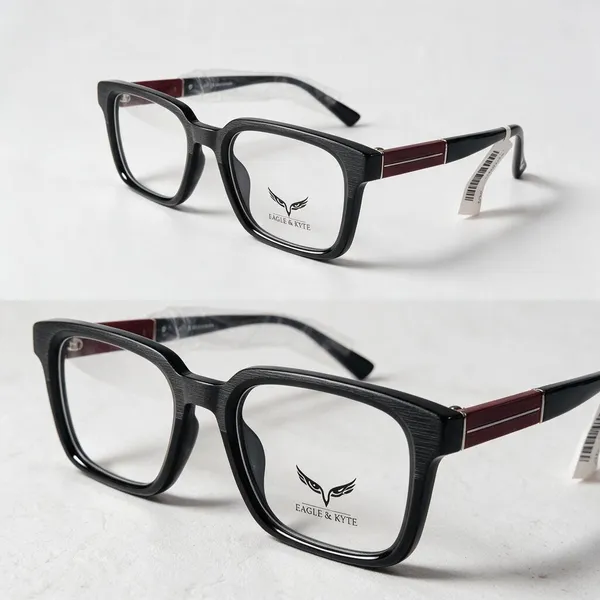Black_Rectangular_Frame_Eyeglasses_For_Unisex