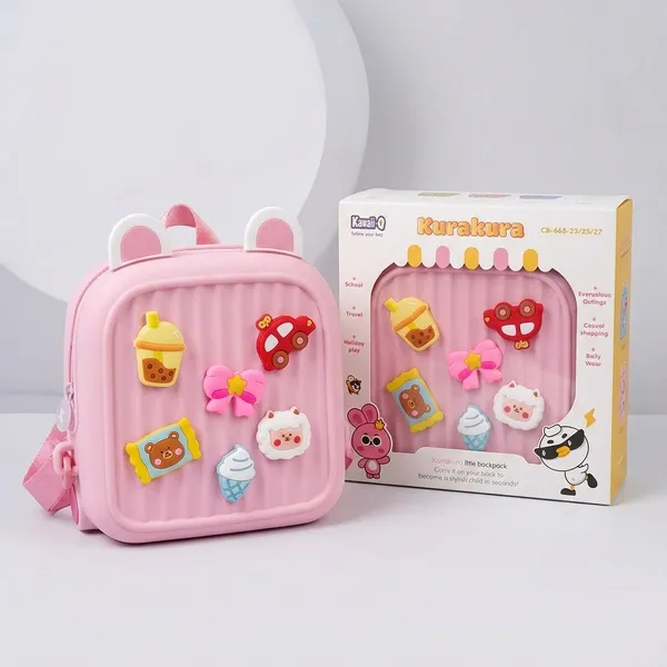 Multicolor_Polyester_Backpack_For_Kids/Children_Pack_Of_1
