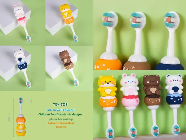 Multicolor_Plastic_Manual_Toothbrush_For_Children_Pack_Of_1