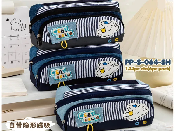 Navy_Blue_Polyester_Pencil_Case_For_Kids_Pack_Of_1