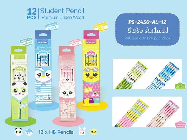 Multicolor_Linden_Wood_Hb_Pencil_For_Students_Pack_Of_1