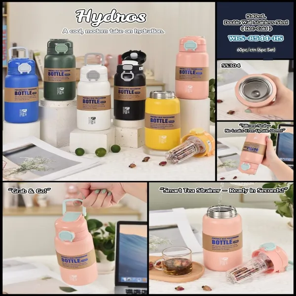 Multicolor_Stainless_Steel_Hydration_Bottle_With_Tea_Strainer_For_Men_&_Women_Pack_Of_1