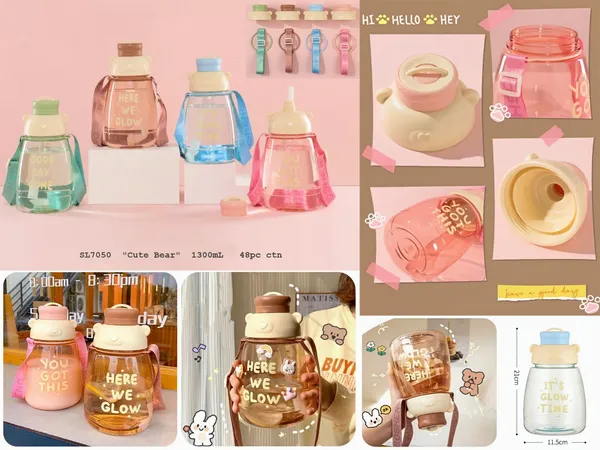 Multicolor_Plastic_Water_Bottle_For_Unisex_Pack_Of_1