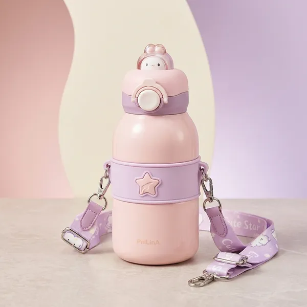 Pastel_Pink_Stainless_Steel_Insulated_Water_Bottle_For_Students,_Office-Goers,_Travelers,_Kids_And_Adults_Pack_Of_1