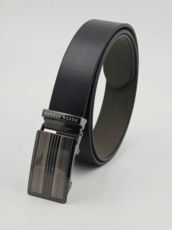 Black_Textured_Casual_Belt_For_Men