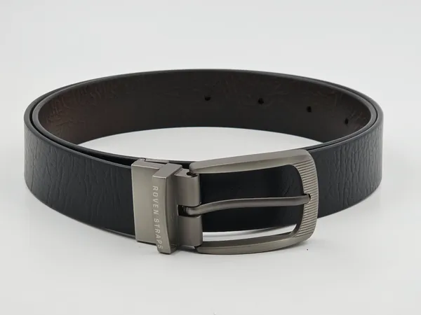 Black_Textured_Casual_Belt_For_Men
