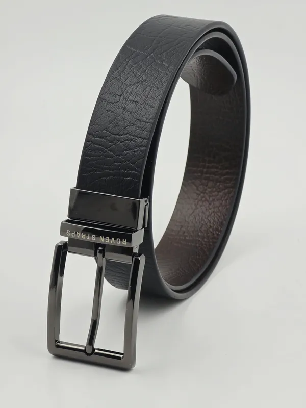 Black_Textured_Premium_Belt_For_Men