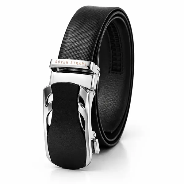 Mens_Formal_Auto_Lock_Leather_Belt