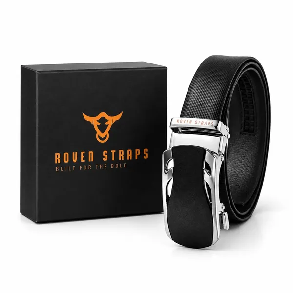 Mens_Formal_Auto_Lock_Leather_Belt