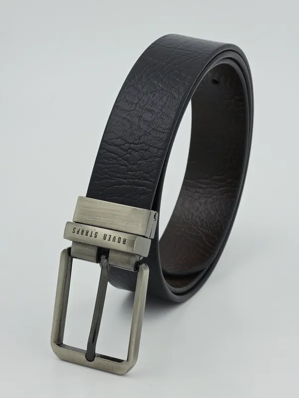Black_Textured_Casual_Belt_For_Men