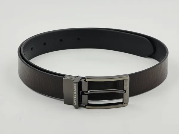 Brown_Textured_Casual_Belt_For_Men