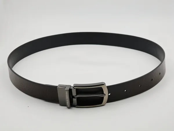 Brown_Textured_Casual_Belt_For_Men
