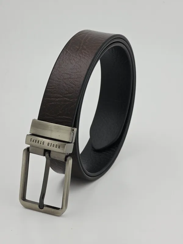 Black_Textured_Casual_Belt_For_Men