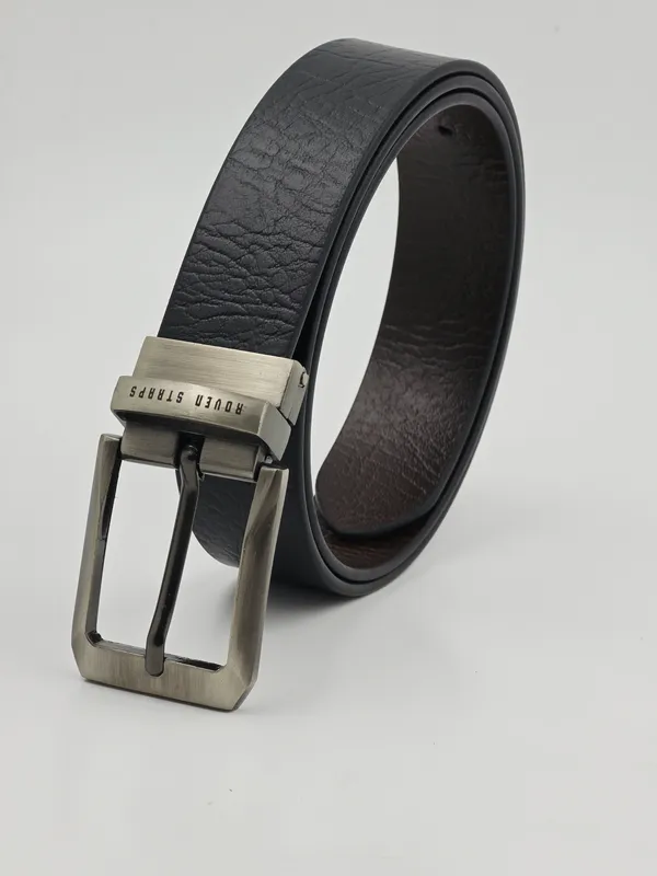 Black_Textured_Casual_Belt_For_Men
