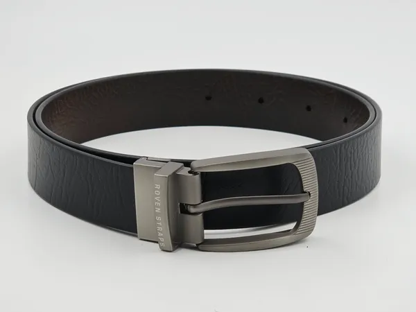 Black_Textured_Casual_Belt_For_Men