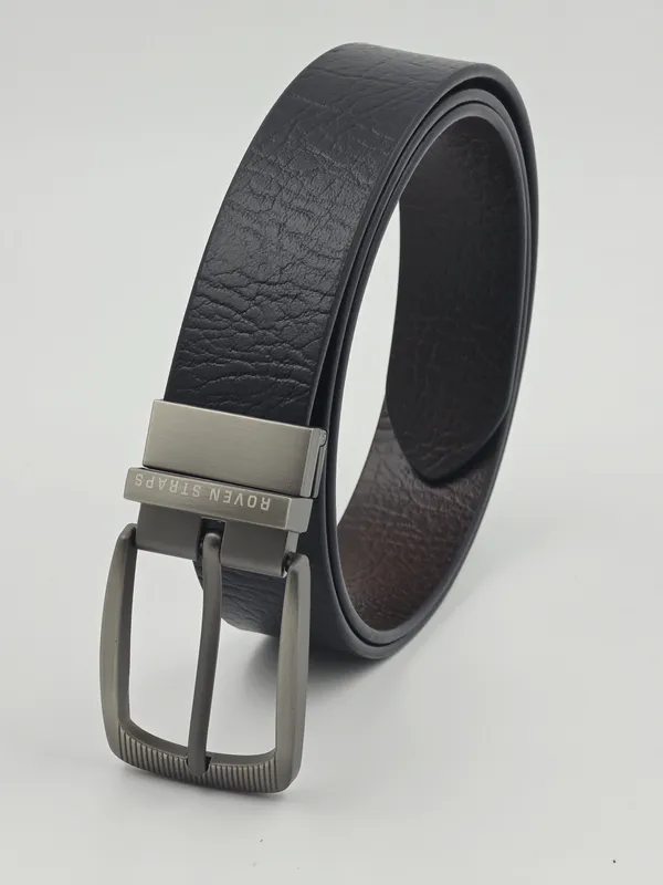 Black_Textured_Casual_Belt_For_Men