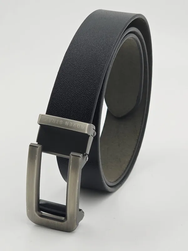 Black_Textured_Casual_Belt_For_Men