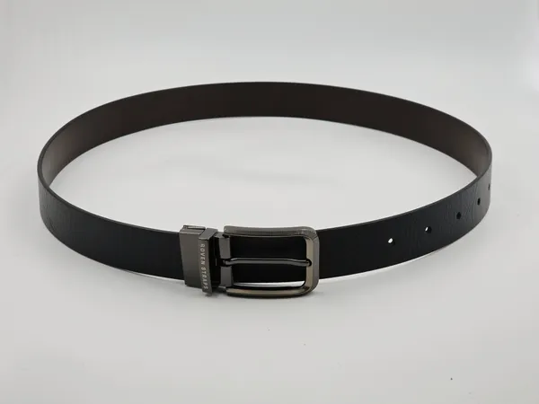 Black_Textured_Adjustable_Belt_For_Men