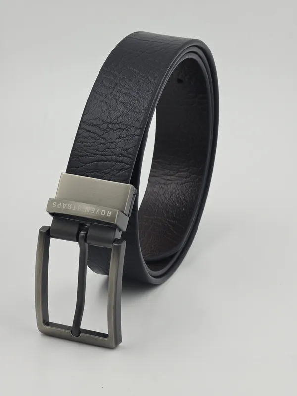Black_Textured_Premium_Belt_For_Men