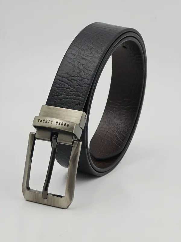 Black_Textured_Casual_Belt_For_Men
