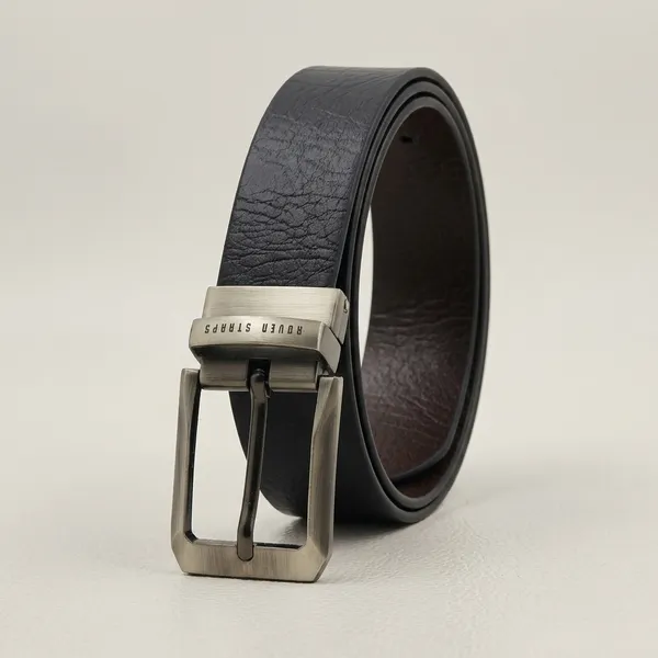 Black_Textured_Casual_Belt_For_Men