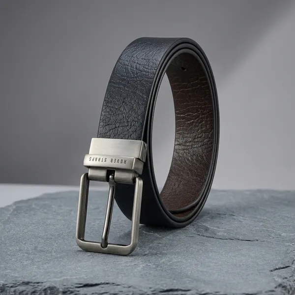 Black_Textured_Casual_Belt_For_Men