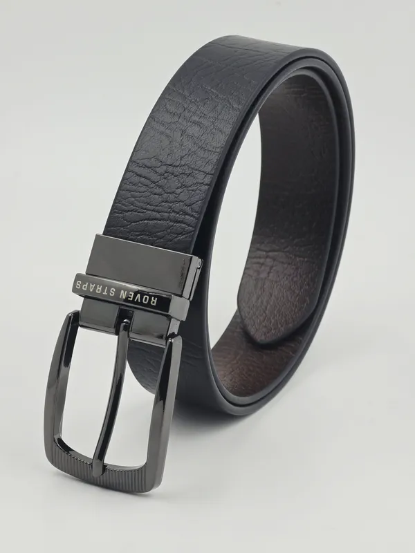 Black_Textured_Premium_Belt_For_Men
