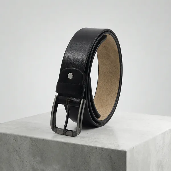 Black_Smooth_Casual_Belt_For_Men