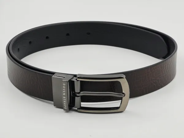 Brown_Textured_Casual_Belt_For_Men