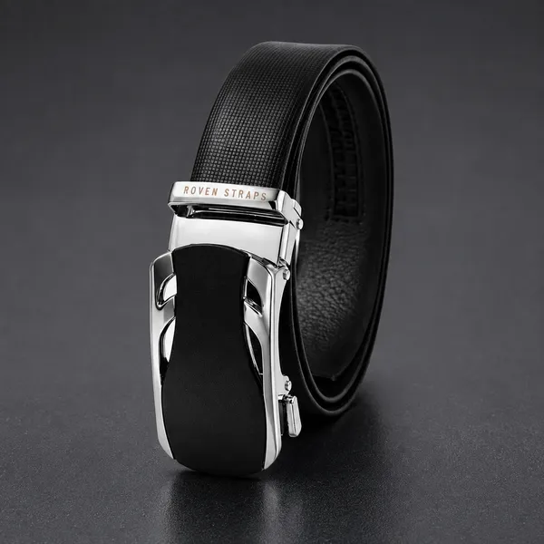 Mens_Formal_Auto_Lock_Leather_Belt