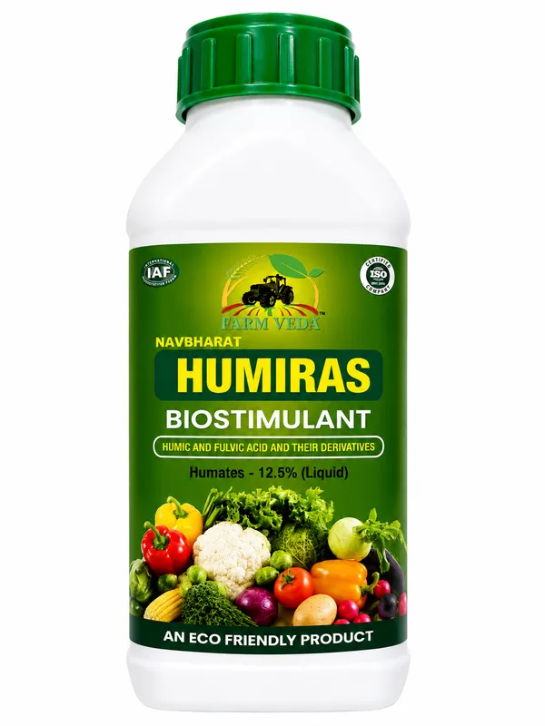 Navbharat_Humiras_Humic_Acid_Liquid_12.5%_Biostimulant