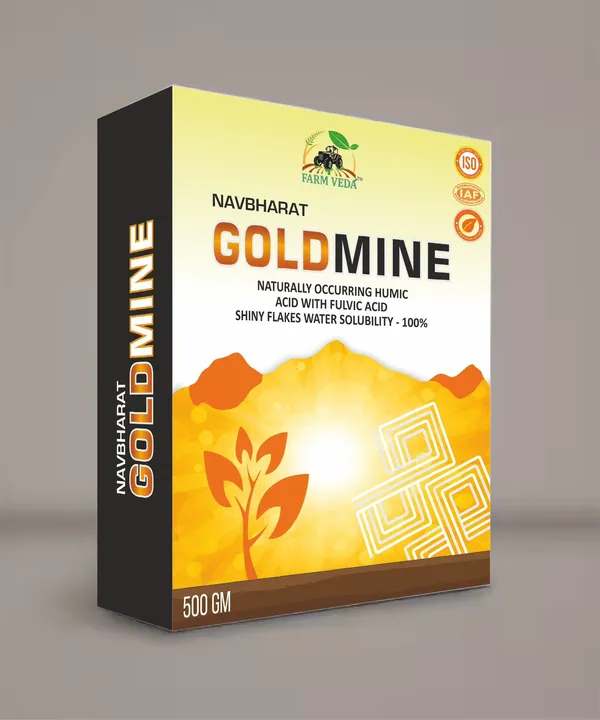 Navbharat_Goldmine_Humic_Acid_51%_Fulvic_10%_Fertilizer_500G_-_Pack_of_2