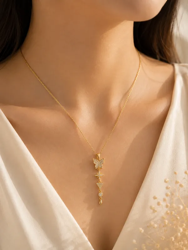 Gold_Butterfly_Crystal_Drop_Pendant_Necklace_For_Women