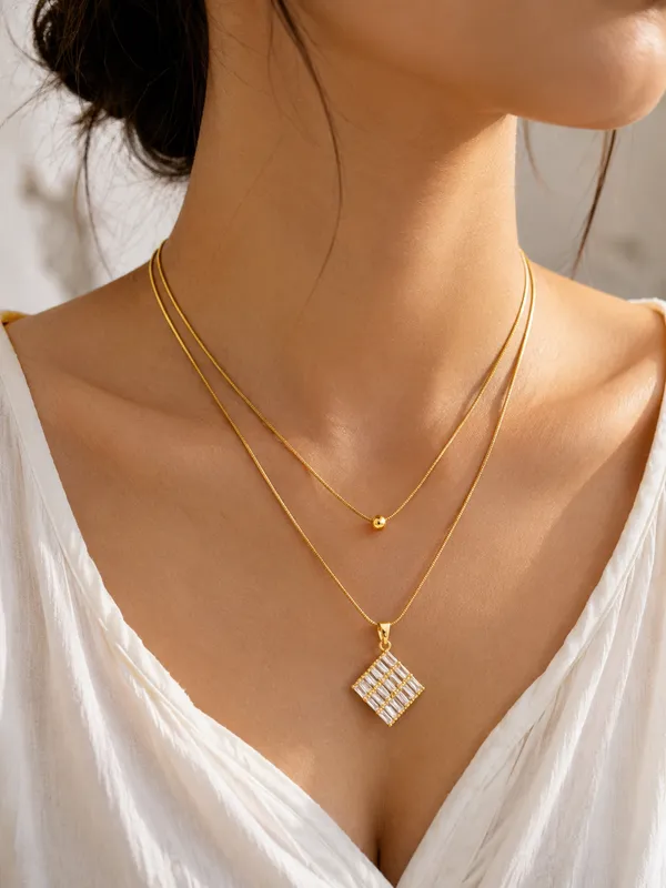 Layered_pendant_and_chain_set_for_women_and_girls_|_Anti_Tarnish_Jewellery