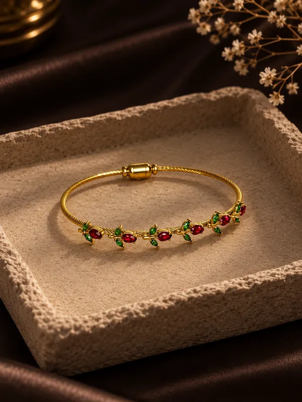 Luxe_Tulip_magnetic_bracelet_for_women_and_girls_