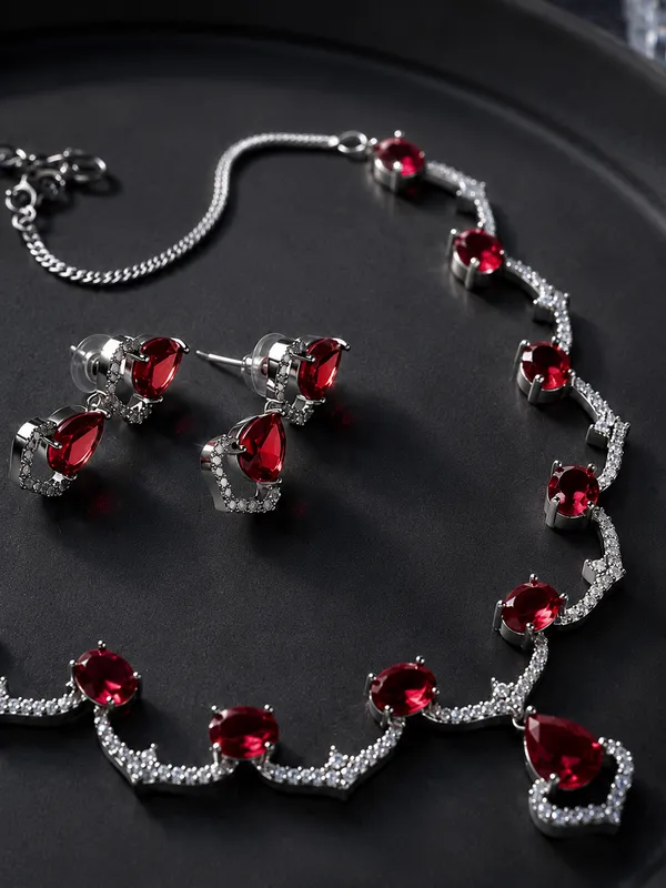 Luxury_Wine_Colour_AD_Jewellery_Set_|_Designer_Necklace_&_Earrings_for_Bridal,_Wedding_&_Festive_Wear