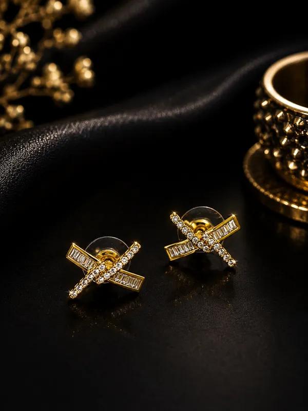 Premium_Gold_plated_cross_ad_earrings_for_girls_and_women