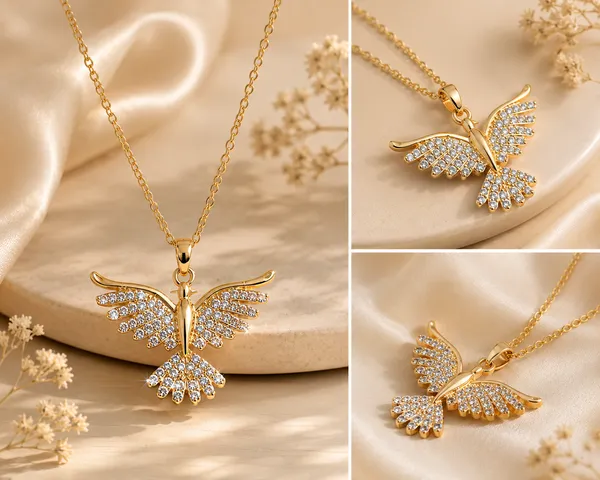 Gold_Tone_Crystal_Studded_Eagle_Pendant_Necklace_For_Women