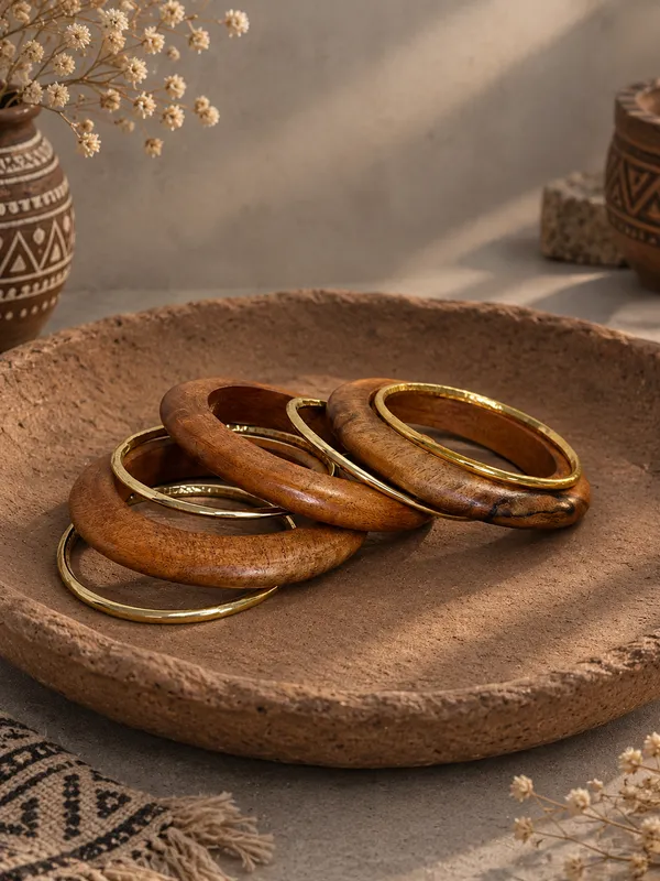 Wooden_Tribal_bangle_set_for_women_and_girls