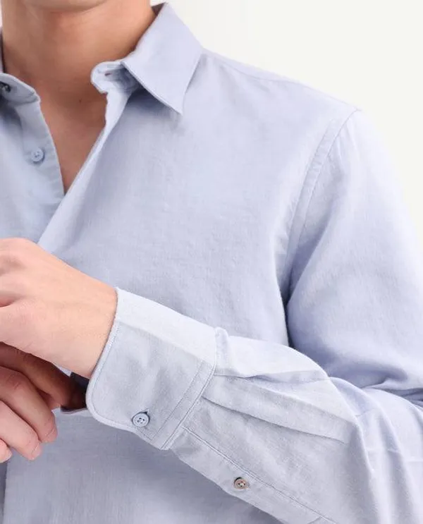 Light_Blue_Cotton_Regular_Fit_Formal_Shirt_For_Men