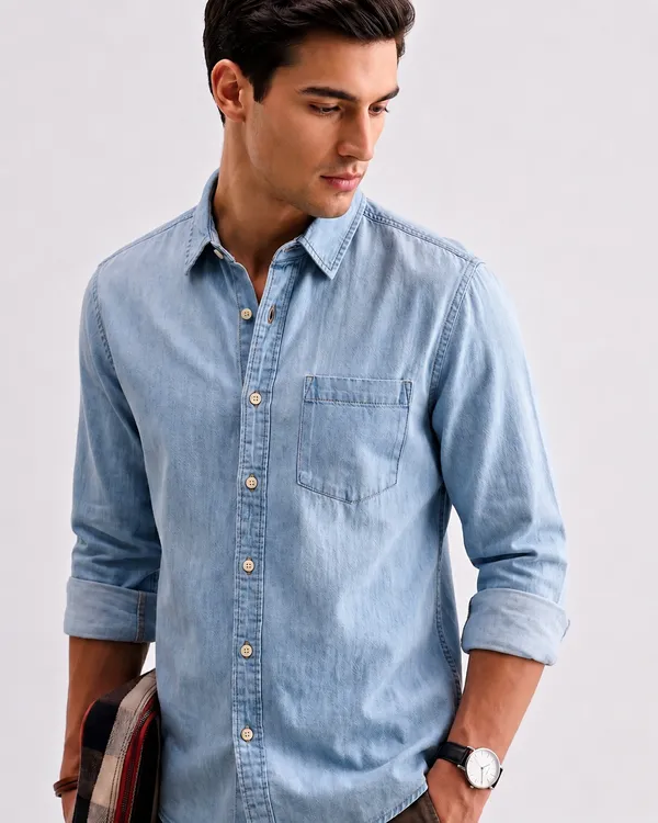 Classic_Sky_Blue_Cotton_Linen_Blend_Full_Sleeve_Shirt