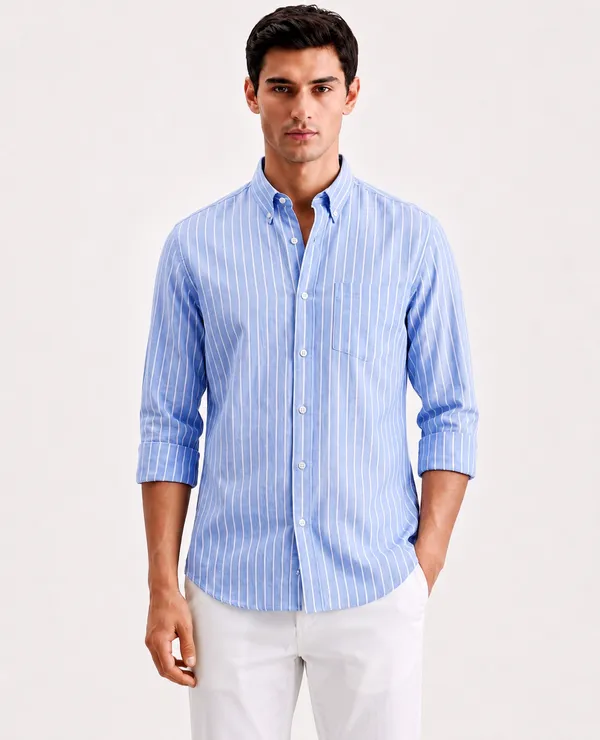 Classic_Sky_Blue_Striped_Cotton_Full_Sleeve_Shirt
