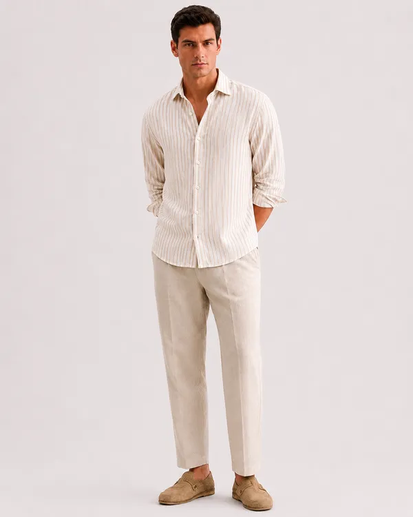 Beige_Linen_Regular_Fit_Striped_Shirt_For_Men