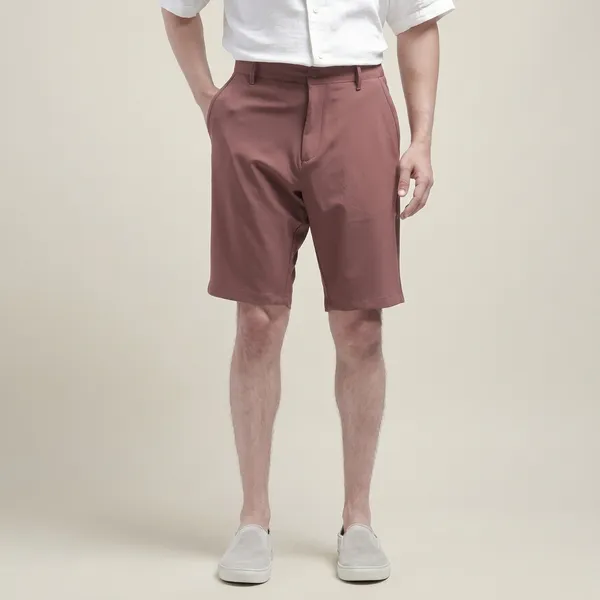 Dusty_Rose_Polyester_Regular_Fit_Formal_Shorts_For_Men