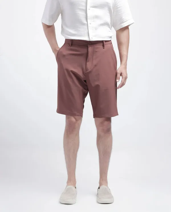 Dusty_Rose_Polyester_Regular_Fit_Formal_Shorts_For_Men